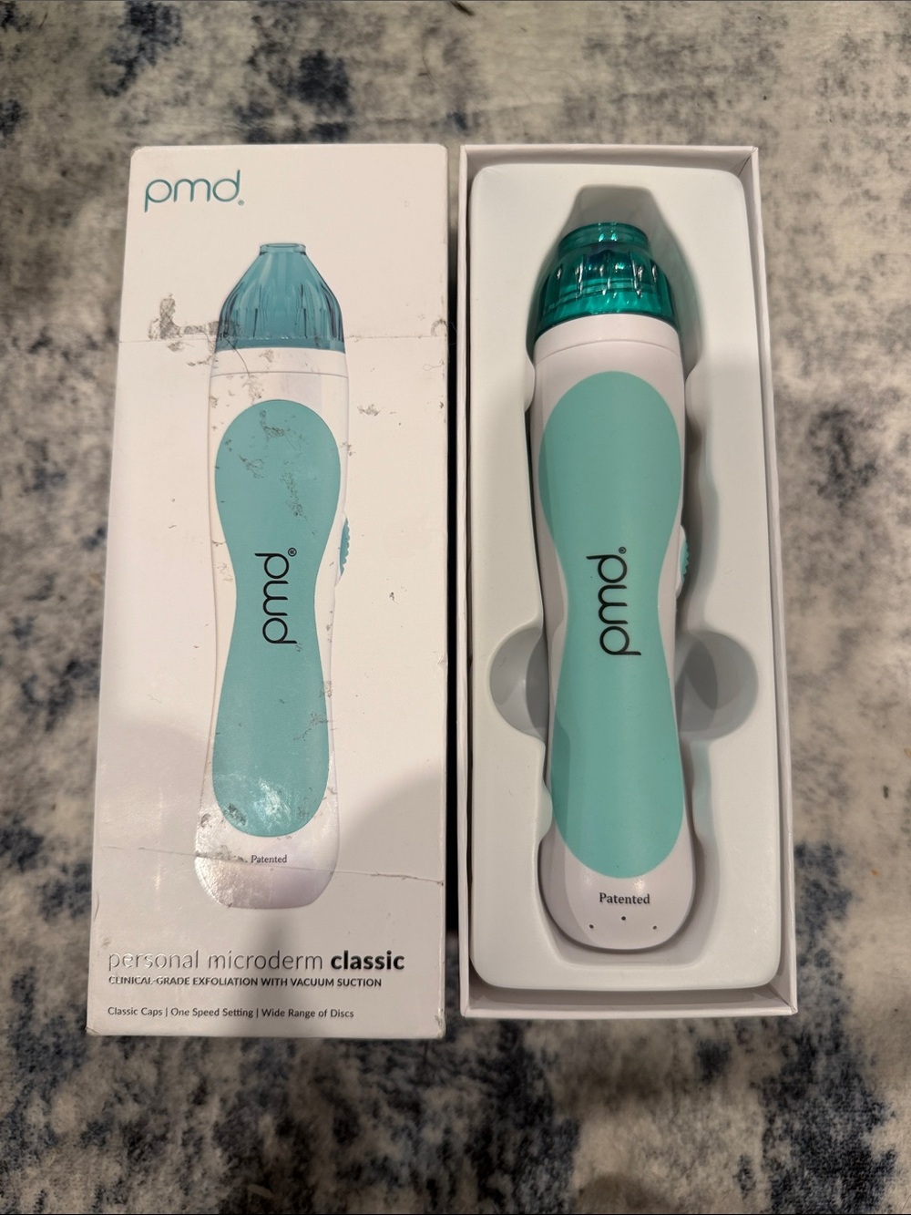 PMD Beauty Personal Microderm Classic in Teal USED